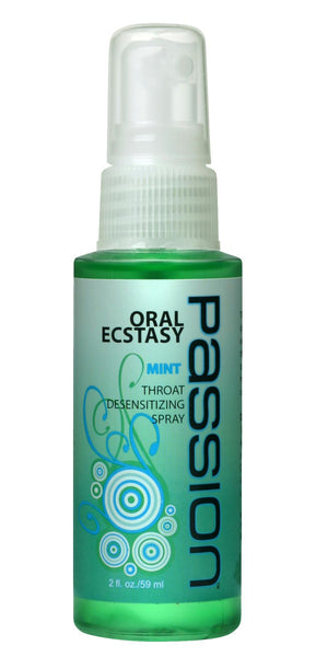 Passion Oral Ecstasy Throat Desensitizing Spray - 2 oz