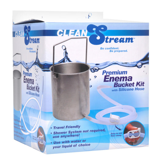 Cleanstream Hose CleanStream Premium Enema Bucket Kit with Silicone Hose – goodvibesex
