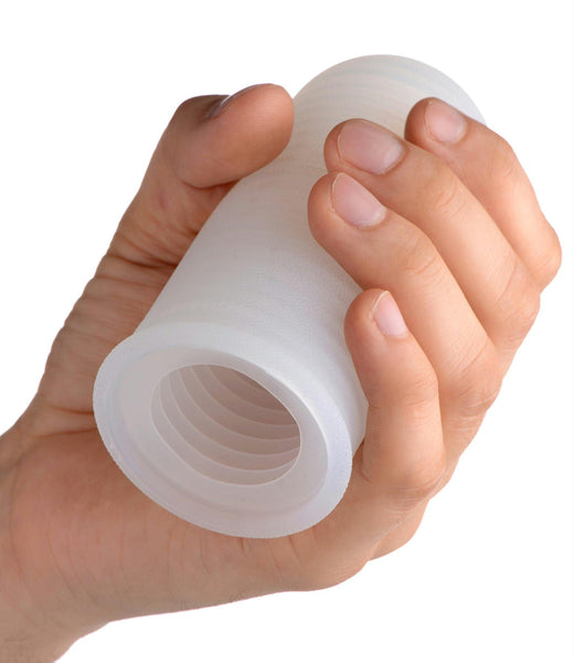 Palm-Tec Ultra Grip Ribbed Silicone Masturbator