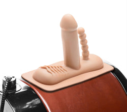 Double Penetration Attachment for Saddle Sex Machine
